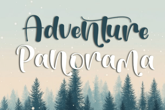Adventure Panorama: The Elegant Script Font for Boutique Branding