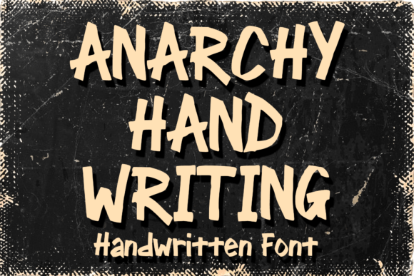 Anarchy Handwriting: The Bold Typeface for Scroll-Stopping Campaigns
