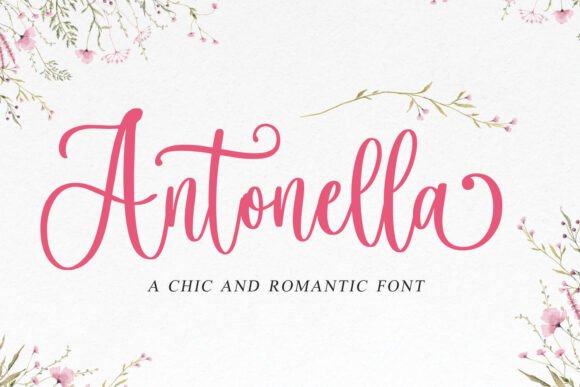 Antonella: The Handwritten Typeface That Elevates Your Craft Brand