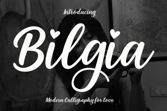 Bilgia: The Modern Script Typeface for Elegant Web Design