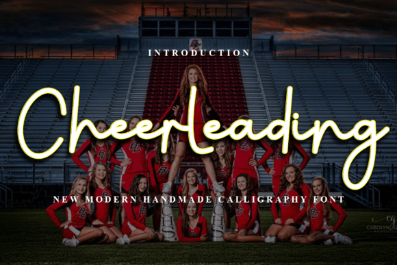 Cheerleading: The Festive Typeface That Elevates Small Business Branding
