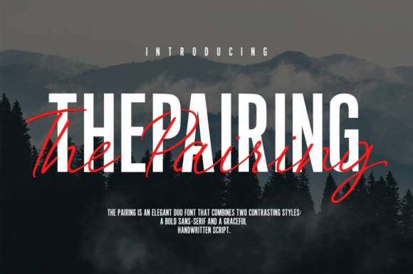 Discovering The Pairing: A Modern Typeface for Editorial Design