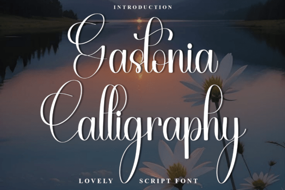 Gastonia Calligraphy: A Warm Typeface for Editorial Design