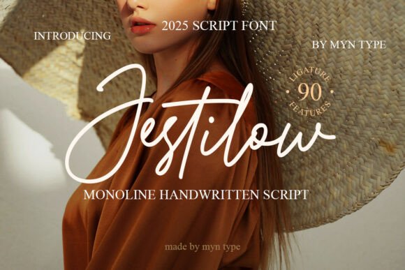 Jestilow: The Elegant Handwritten Script for Crafters and Sellers