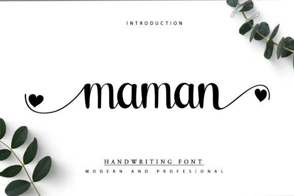 Maman: The Handwritten Typeface That Elevates Small Business Branding