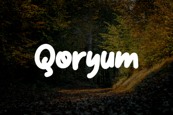 Qoryum: The Script Amp Typeface for Modern Editorial Design