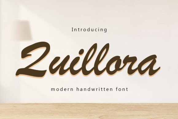 Quillora: The Perfect Script Font for Modern Web Design