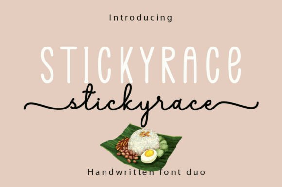 Stickyrace Duo: The Perfect Font for Modern Web Design