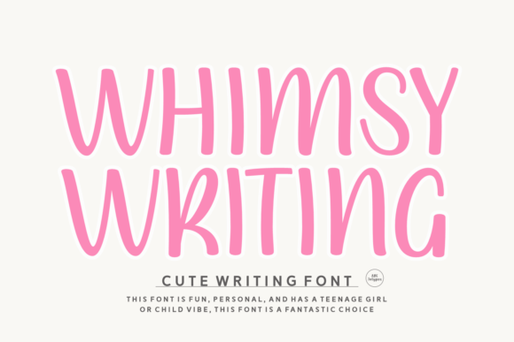 Whimsy Writing: A Handwritten Typeface for Warm Digital Brands